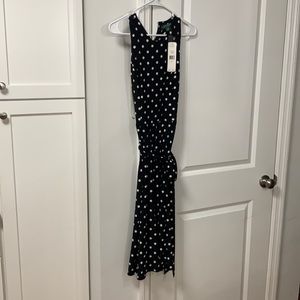 Lauren Ralph Lauren black polka dot dress
